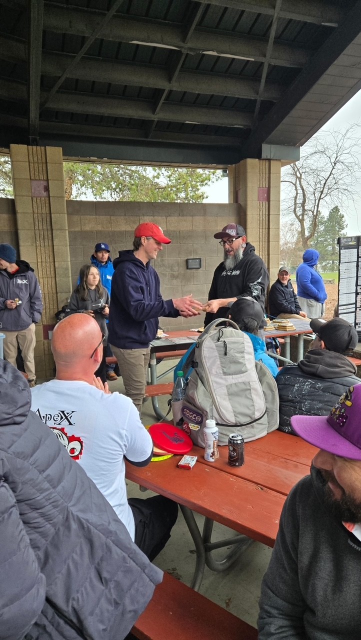 Trophy handoff moment