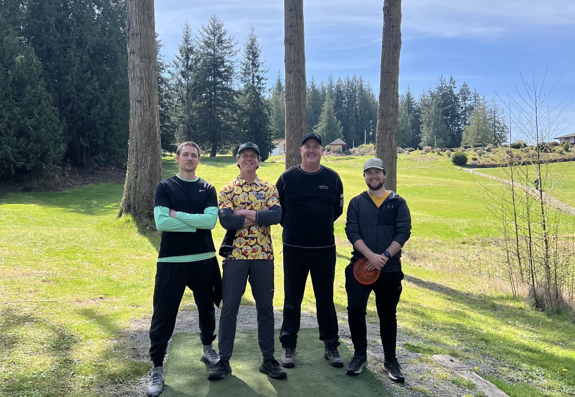 Disc golf at Kayak Point