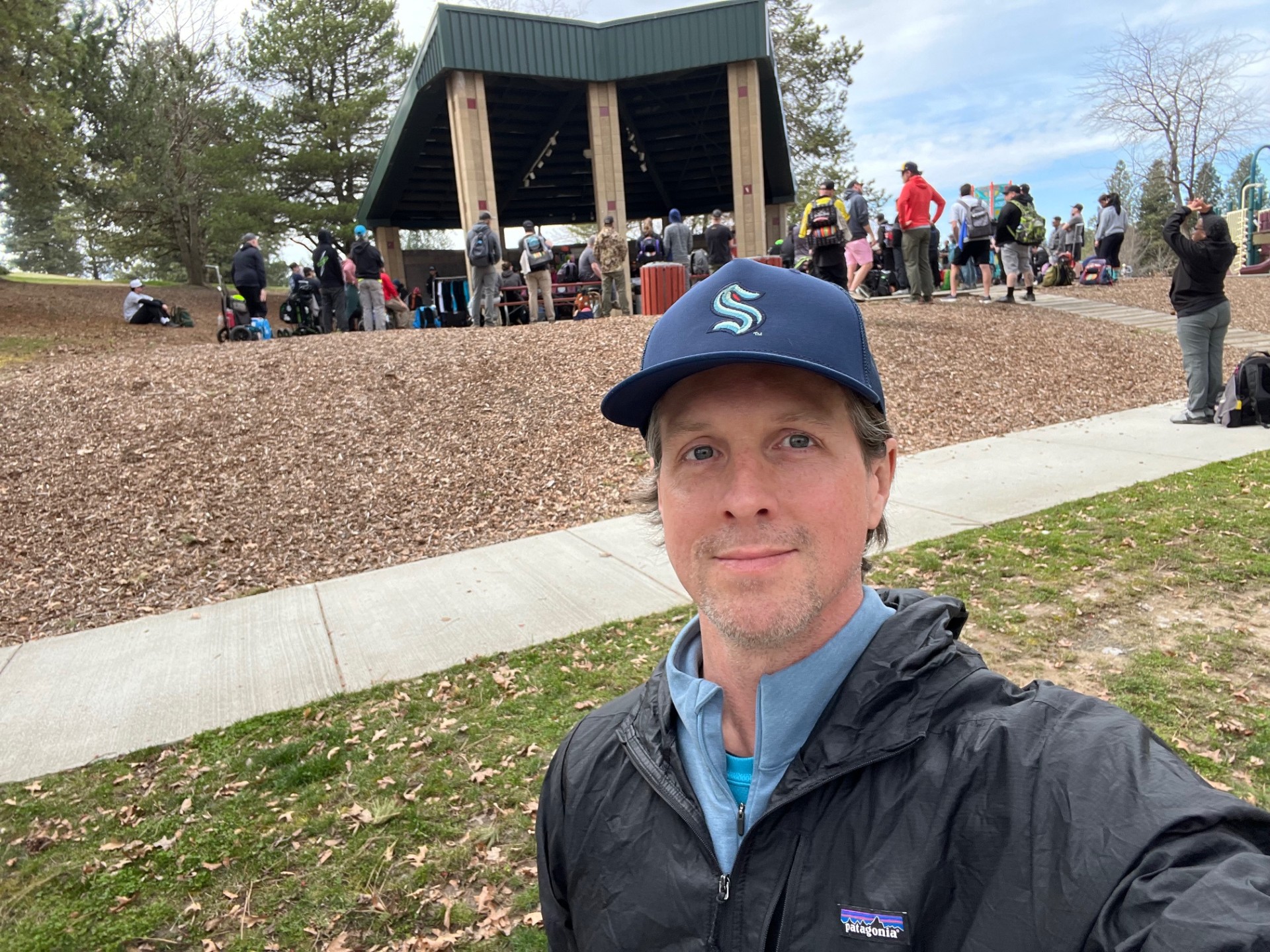 On the course at Sunnyside Park