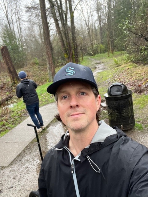 League round at SeaTac Disc Golf Course